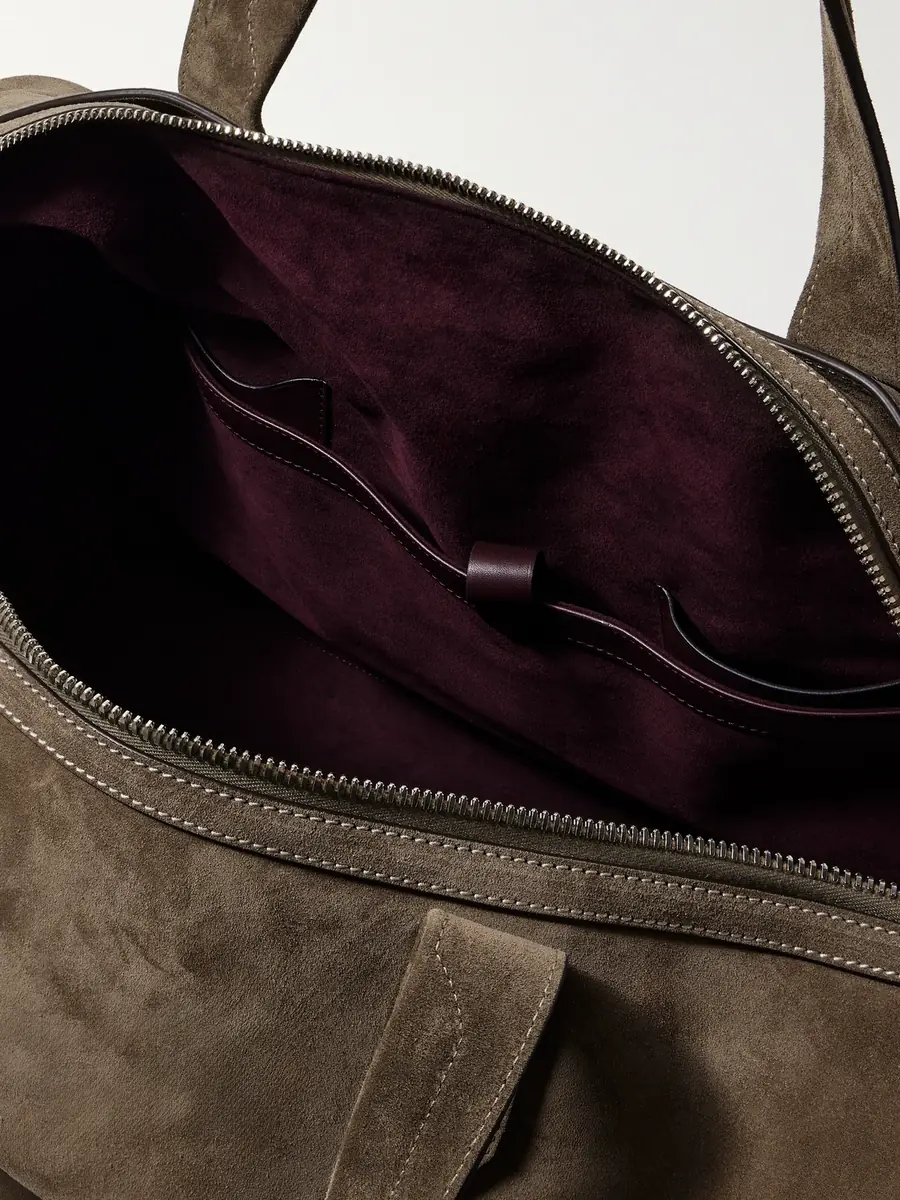 Métier Nomad Suede Weekend Bag - Men | Thumbnail 5 Métier Nomad Suede Weekend Bag - Men | Thumbnail 5