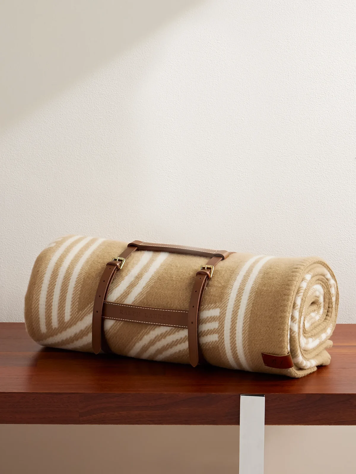 Ralph Lauren Home Berken Merino Wool And Cashmere-blend Jacquard Blanket