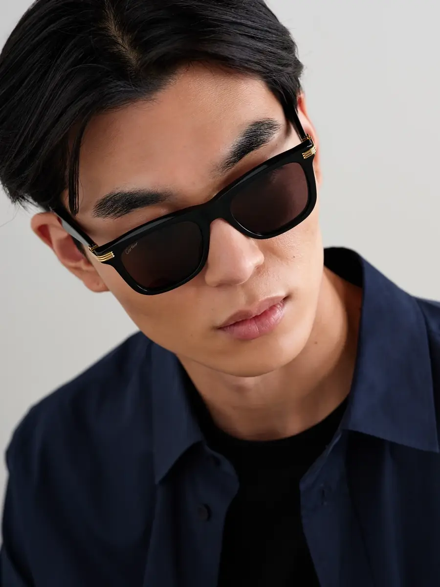 Cartier Eyewear Première de Cartier D-Frame Acetate Sunglasses - Men | Thumbnail 2 Cartier Eyewear Première de Cartier D-Frame Acetate Sunglasses - Men | Thumbnail 2