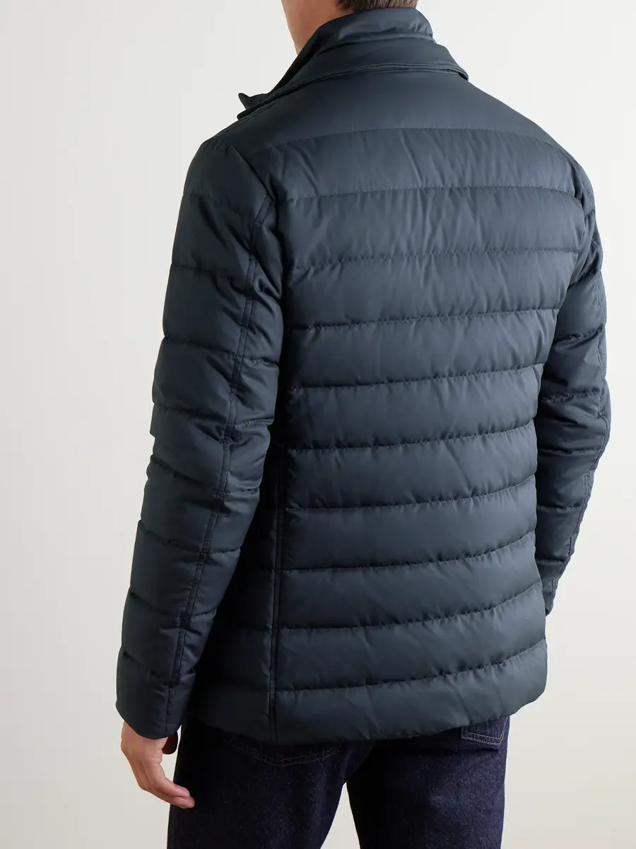 HERNO Slim-Fit Convertible Padded Quilted Shell Down Blazer - Men | Thumbnail 3