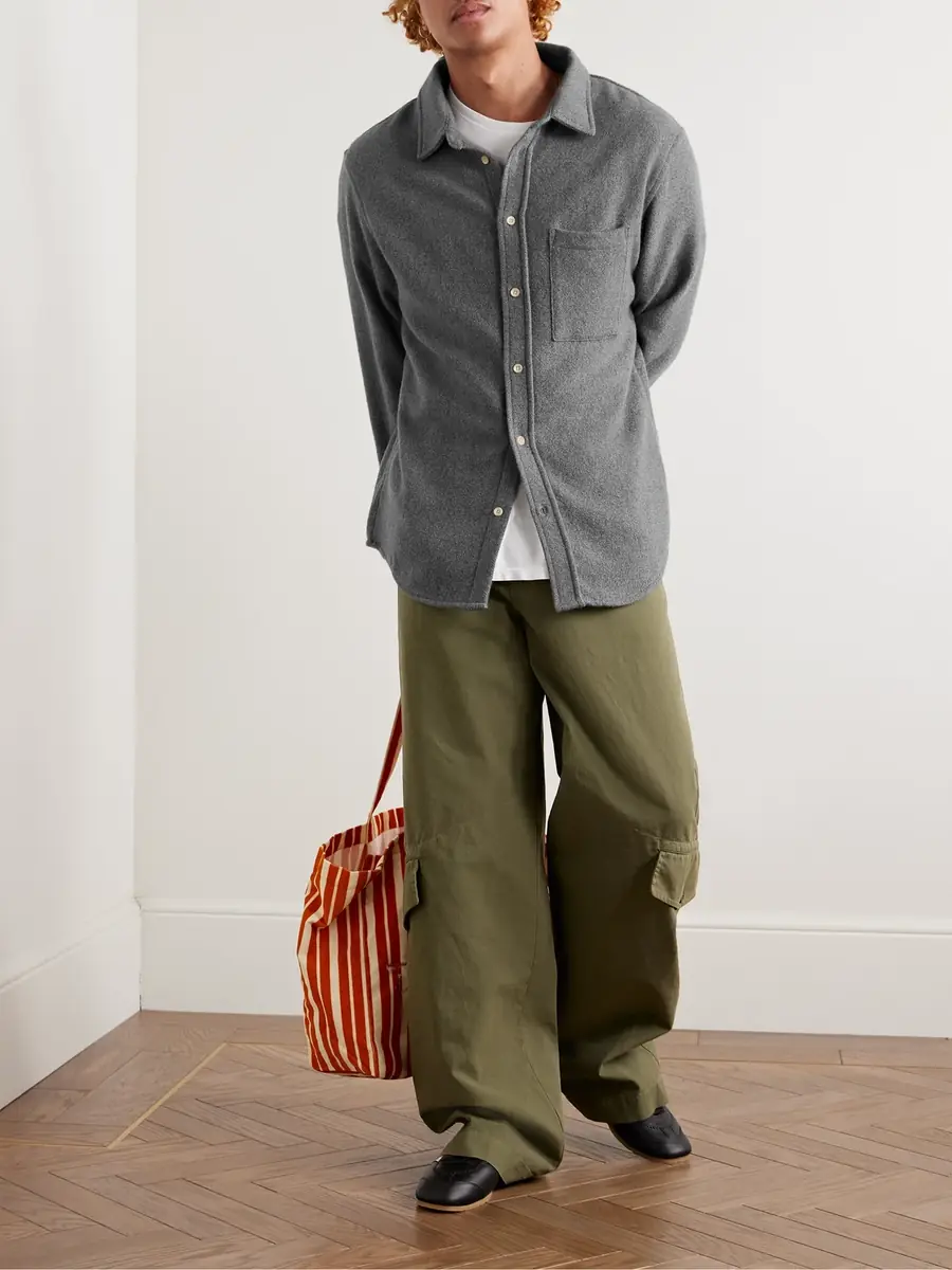 The Elder Statesman Cashmere Overshirt - Men | Thumbnail 2