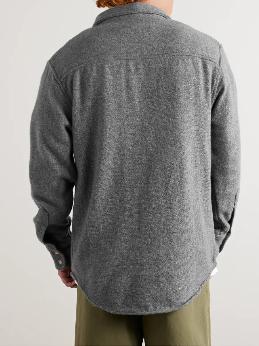 The Elder Statesman Cashmere Overshirt - Men | Thumbnail 3