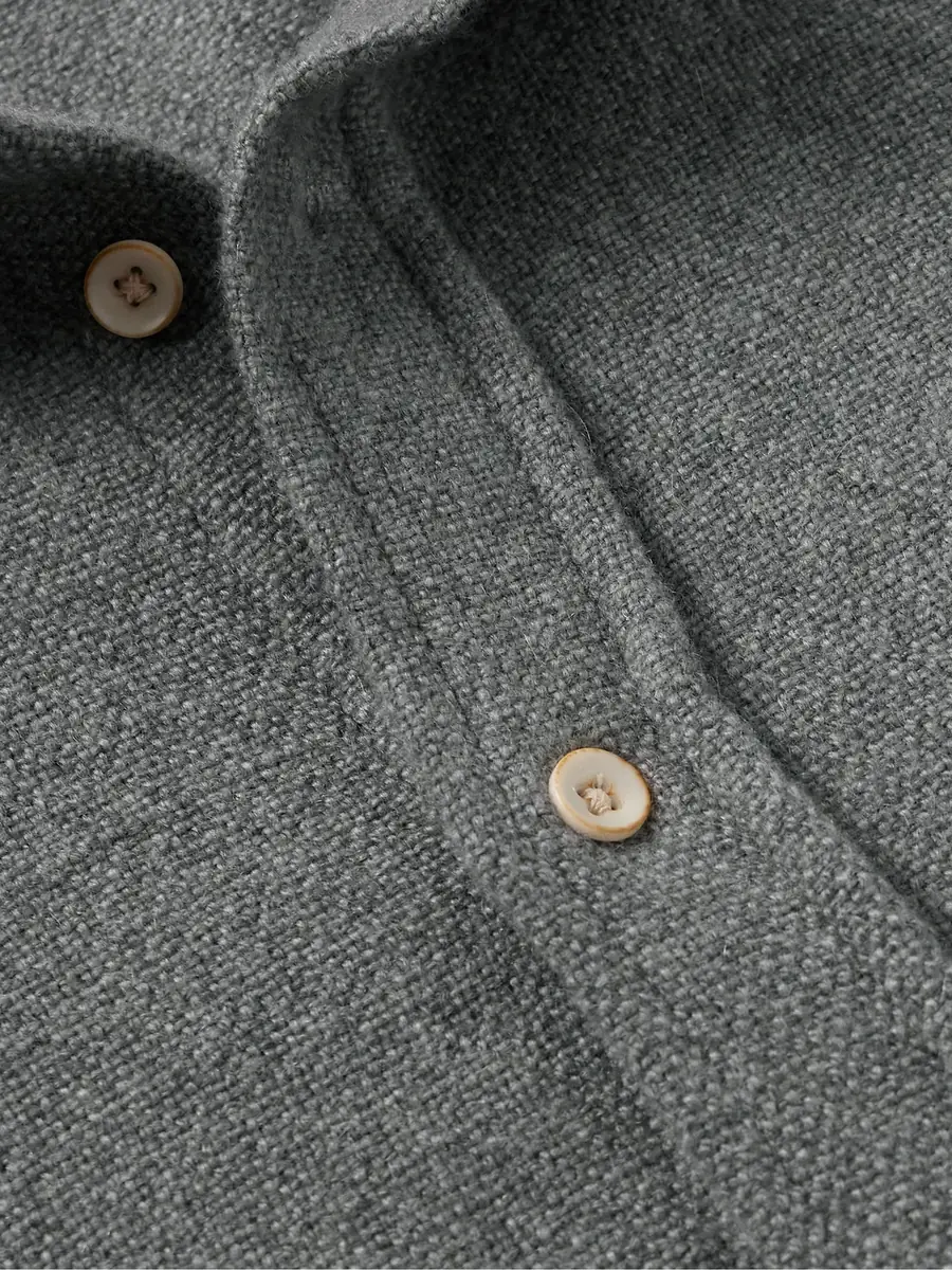 The Elder Statesman Cashmere Overshirt - Men | Thumbnail 4