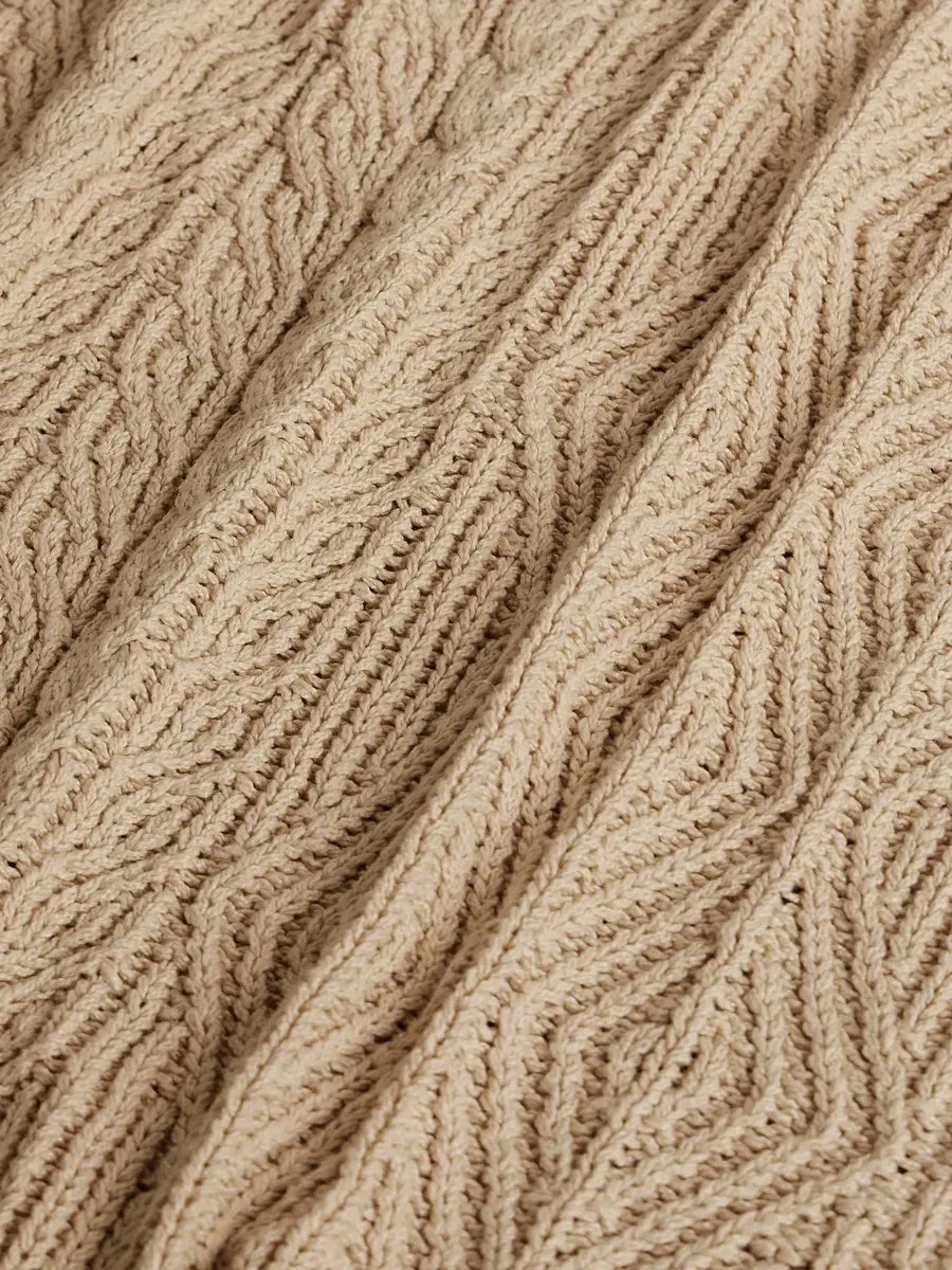 Ralph Lauren Home Owen Cable-Knit Cotton Blanket - Men | Thumbnail 4