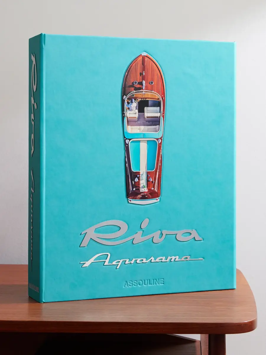 ASSOULINE Riva Acquarama Hardcover Book - Men | Image 1 ASSOULINE Riva Acquarama Hardcover Book - Men | Image 1