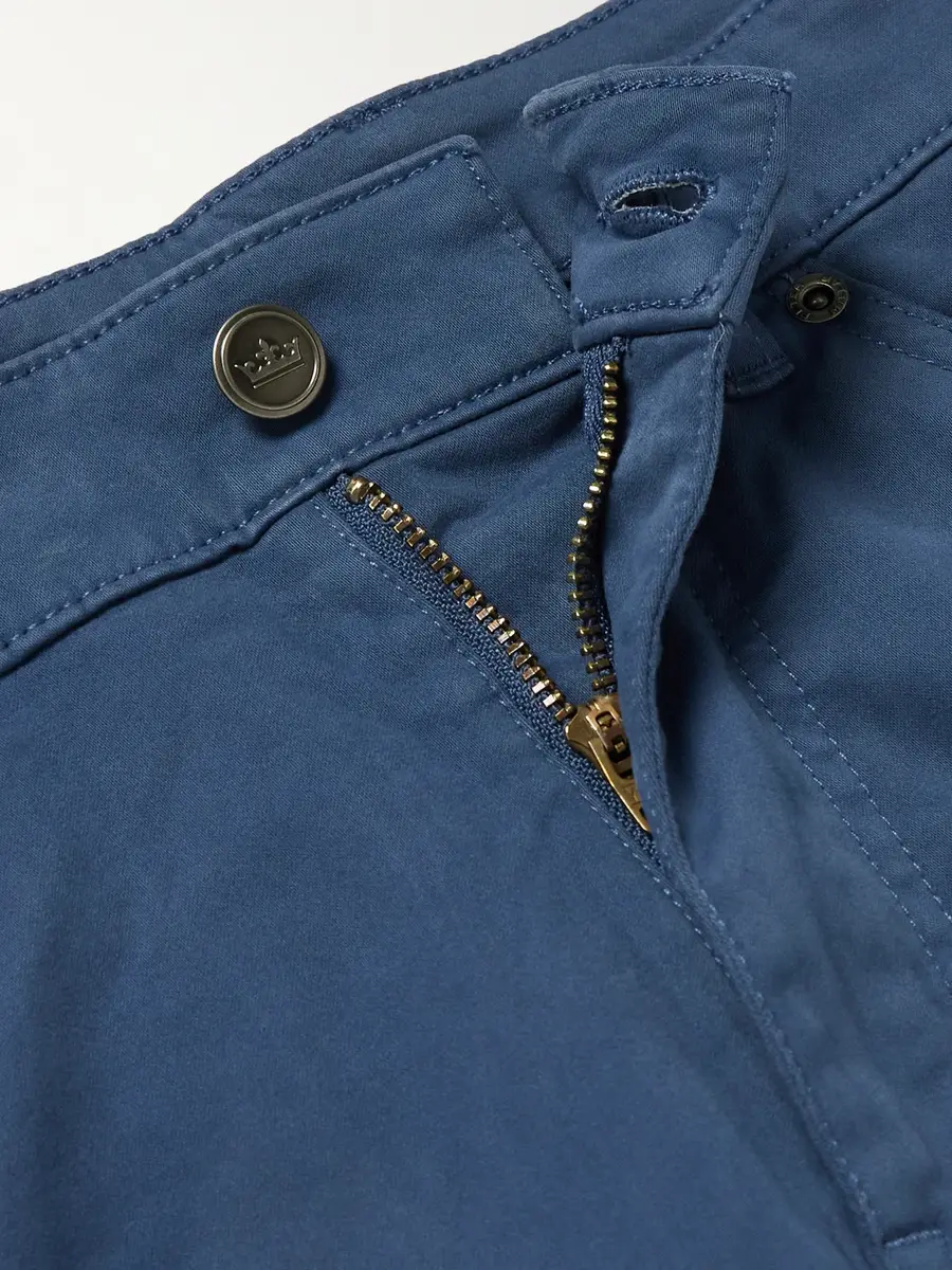 Peter Millar Slim-Fit Straight-Leg Cotton-Blend Sateen Trousers - Men | Thumbnail 5 Peter Millar Slim-Fit Straight-Leg Cotton-Blend Sateen Trousers - Men | Thumbnail 5