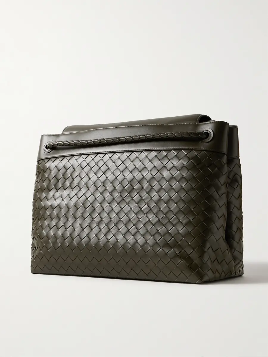 Bottega Veneta Aven Intrecciato Leather Tote Bag - Men | Thumbnail 3