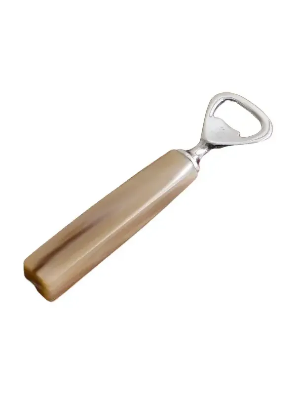 Brunello Cucinelli Horn and Stainless Steel Bottle Opener - Men