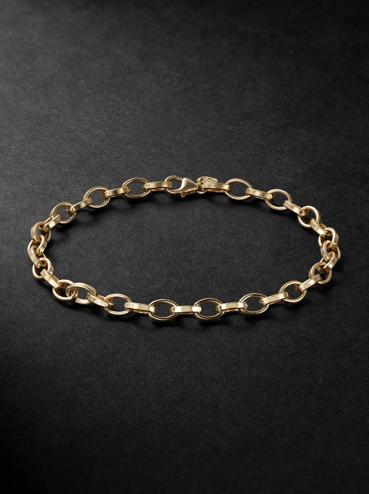 14-Karat Gold Chain Bracelet - Men