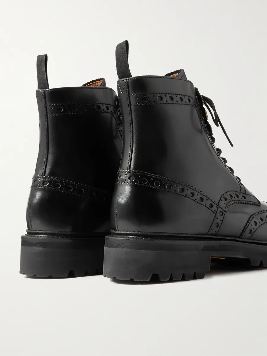 Grenson Fred Leather Brogue Boots - Men | Thumbnail 5 Grenson Fred Leather Brogue Boots - Men | Thumbnail 5