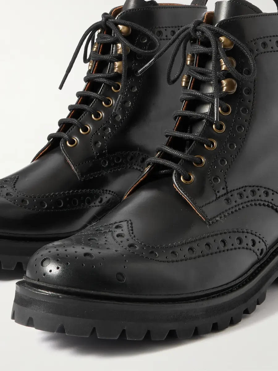 Grenson Fred Leather Brogue Boots - Men | Thumbnail 6 Grenson Fred Leather Brogue Boots - Men | Thumbnail 6