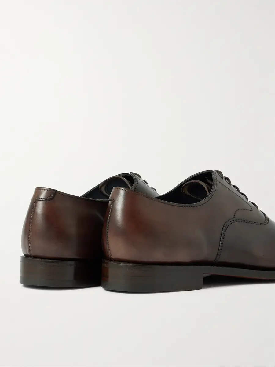 Grenson Cambridge Handpainted Leather Oxford Shoes - Men | Thumbnail 5 Grenson Cambridge Handpainted Leather Oxford Shoes - Men | Thumbnail 5