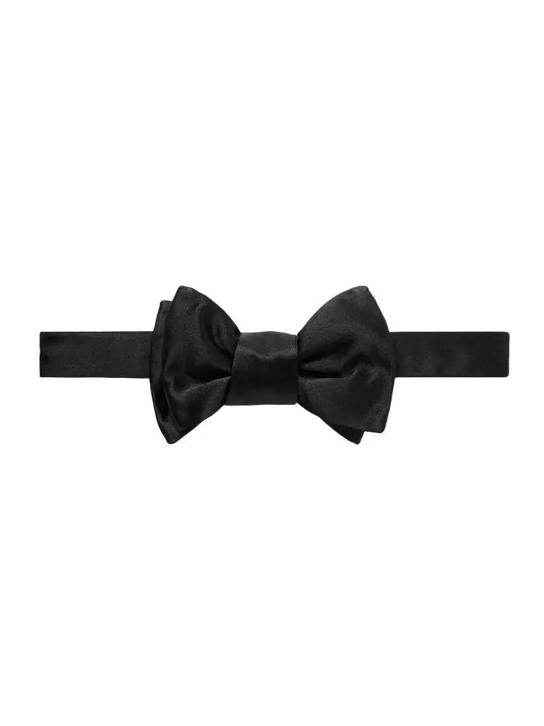 Pre-Tied Silk-Satin Bow Tie - Men