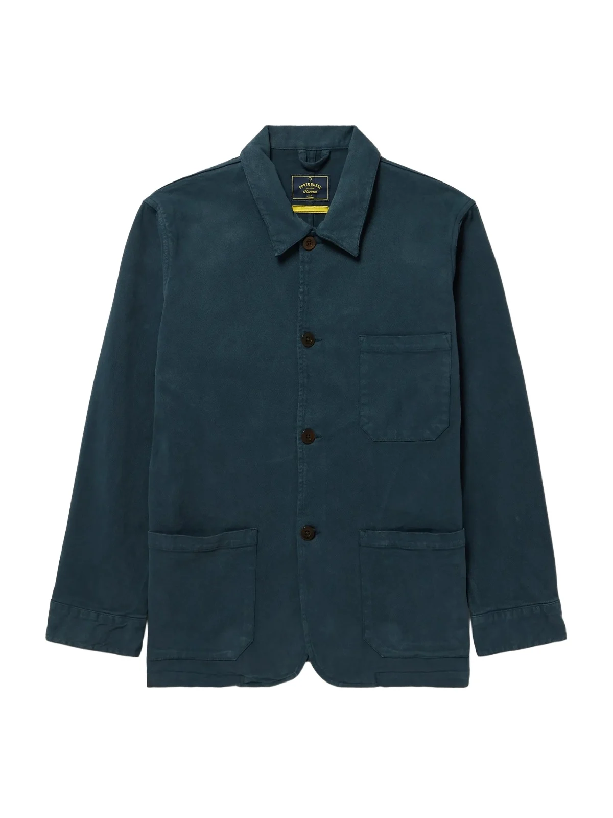Labura Stretch-Cotton Twill Overshirt - Men