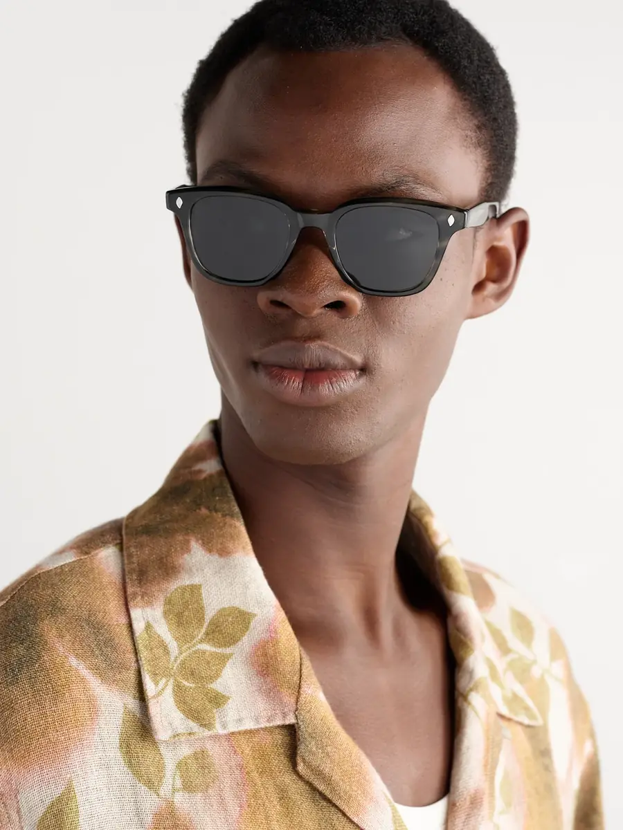 Garrett Leight California Optical Broadway D-Frame Acetate Sunglasses - Men | Thumbnail 2 Garrett Leight California Optical Broadway D-Frame Acetate Sunglasses - Men | Thumbnail 2