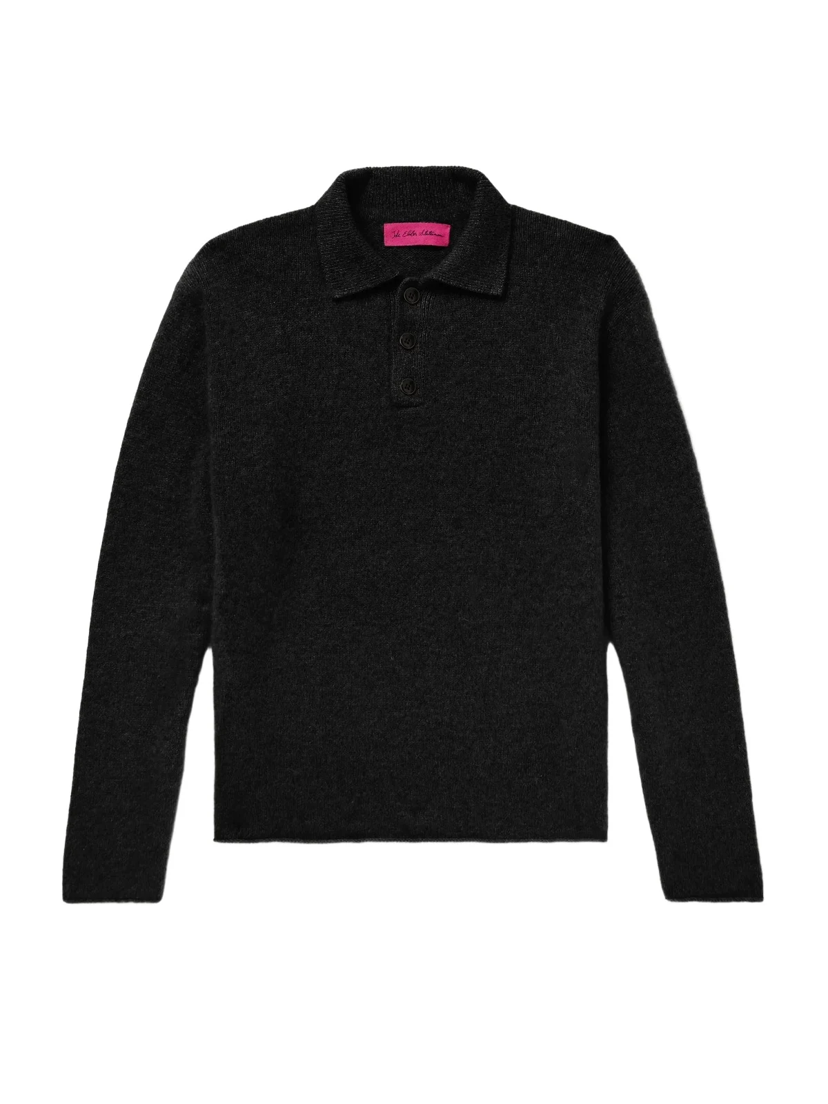 Brushed-Cashmere Polo Shirt - Men Brushed-Cashmere Polo Shirt - Men