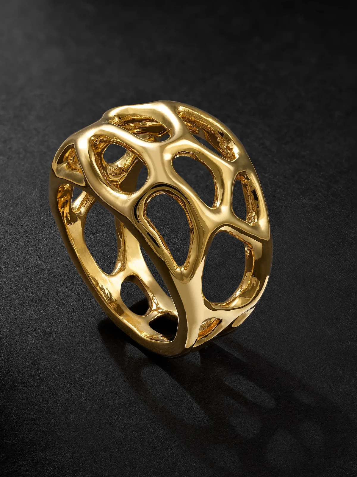 Symbiote 14-Karat Gold Ring - Men Symbiote 14-Karat Gold Ring - Men