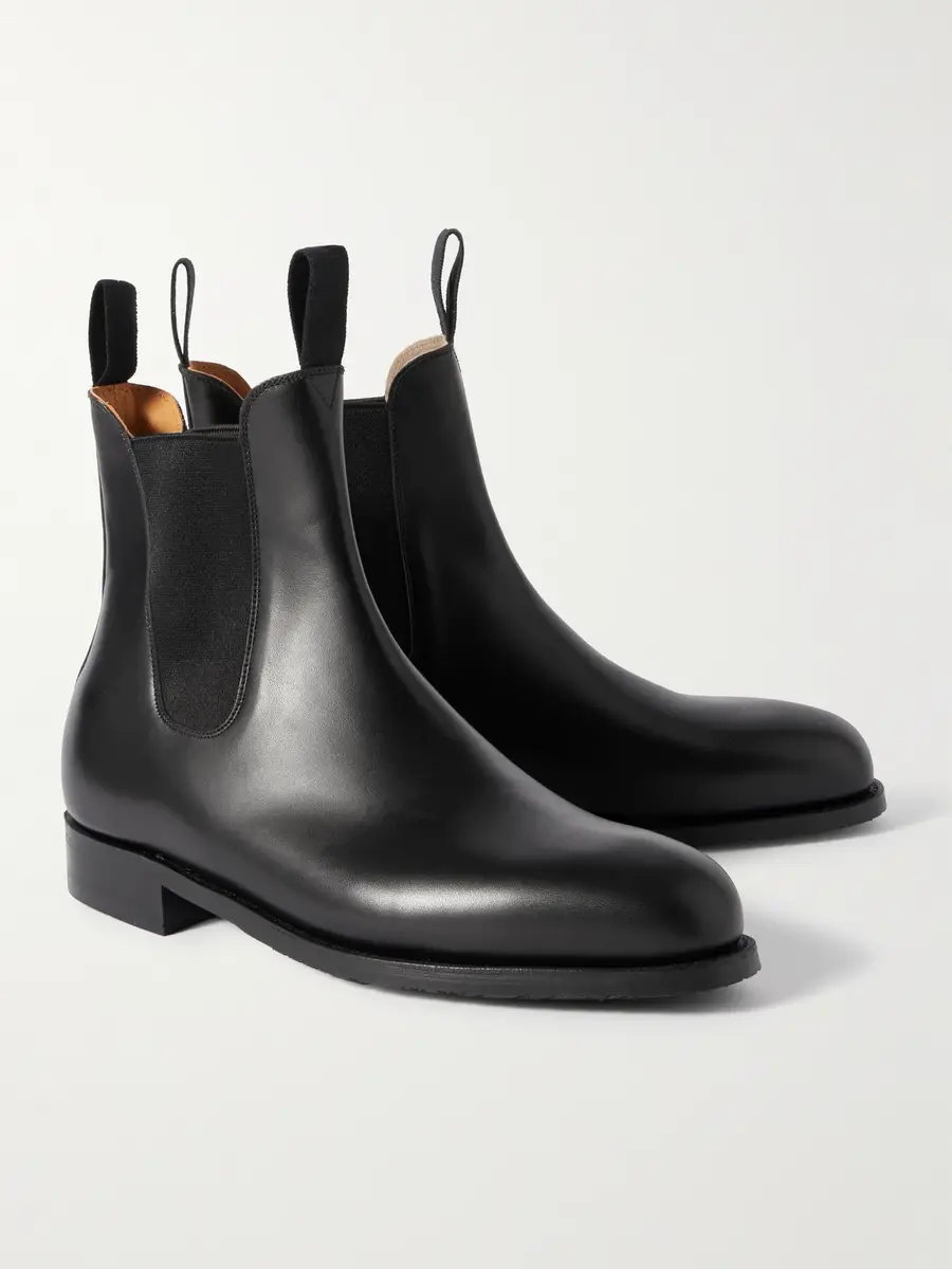 J.M. Weston Leather Chelsea Boots - Men | Thumbnail 4 J.M. Weston Leather Chelsea Boots - Men | Thumbnail 4