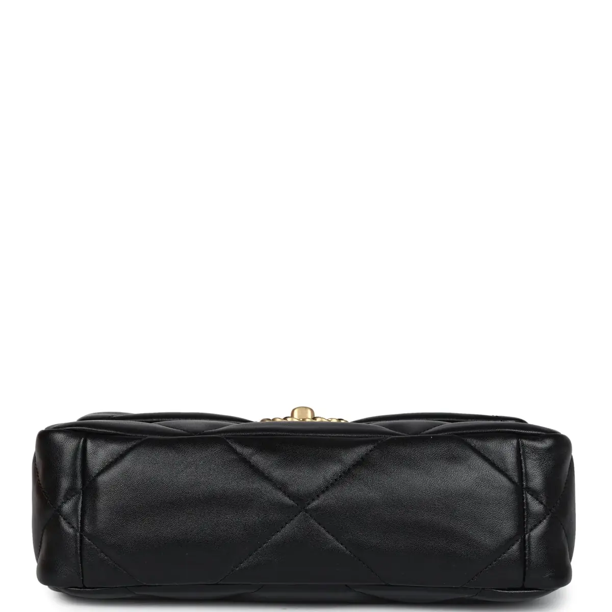 Chanel Chanel Medium 19 Flap Bag Black Lambskin Mixed Metal Hardware | Thumbnail 6
