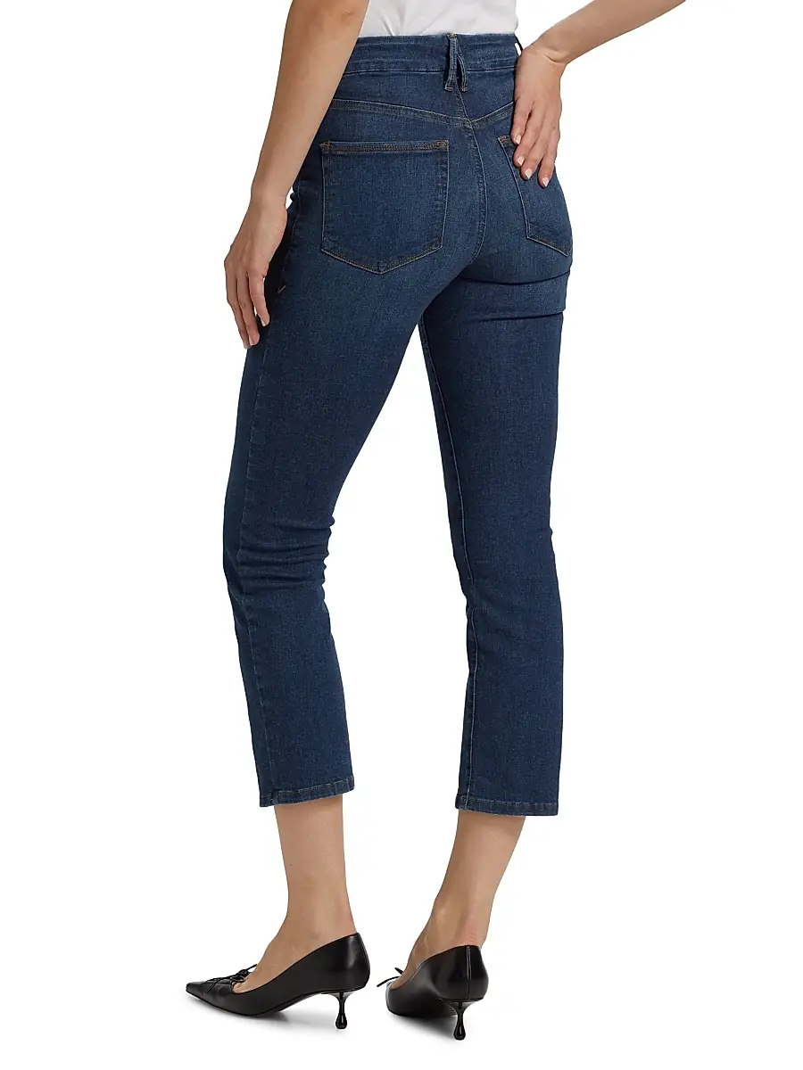 GOOD AMERICAN Women's Good Legs Flared Crop Jeans | Thumbnail 5 GOOD AMERICAN Women's Good Legs Flared Crop Jeans | Thumbnail 5