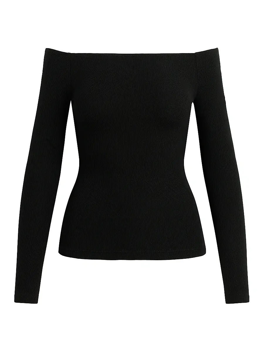 Joe's Jeans Women's The Devin Off-the-Shoulder Top
