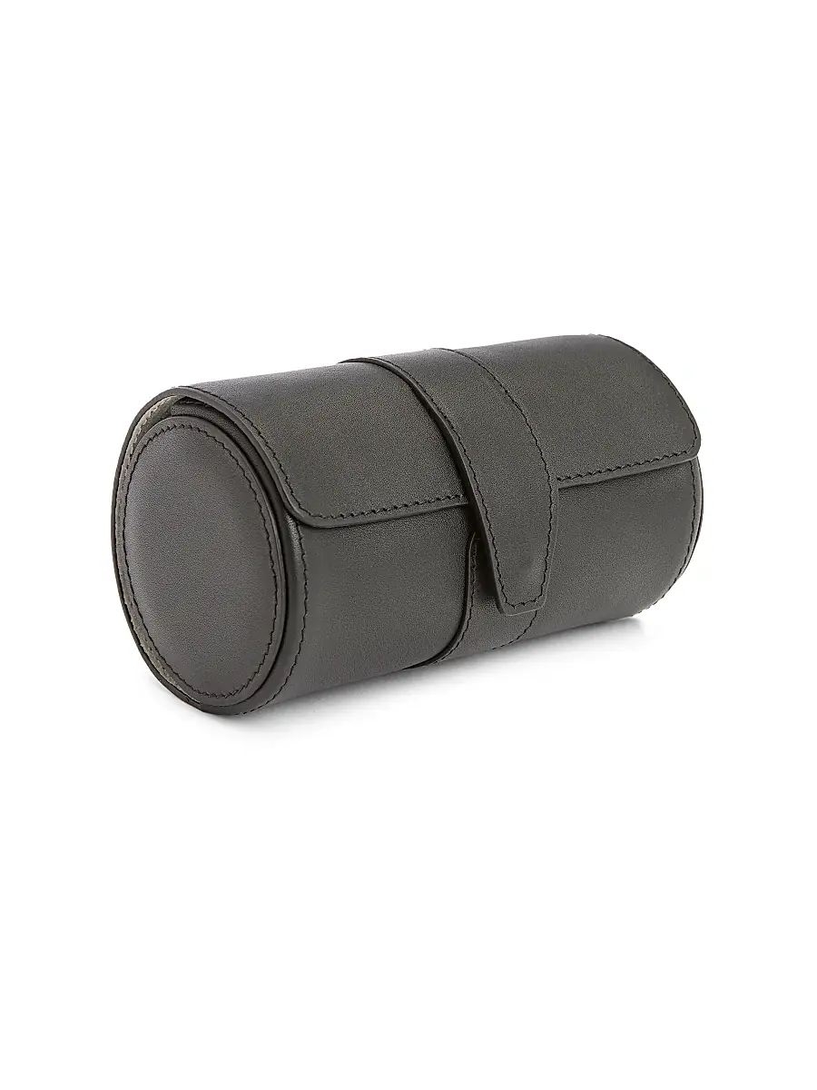 Royce New York Leather Double Watch Roll | Thumbnail 2