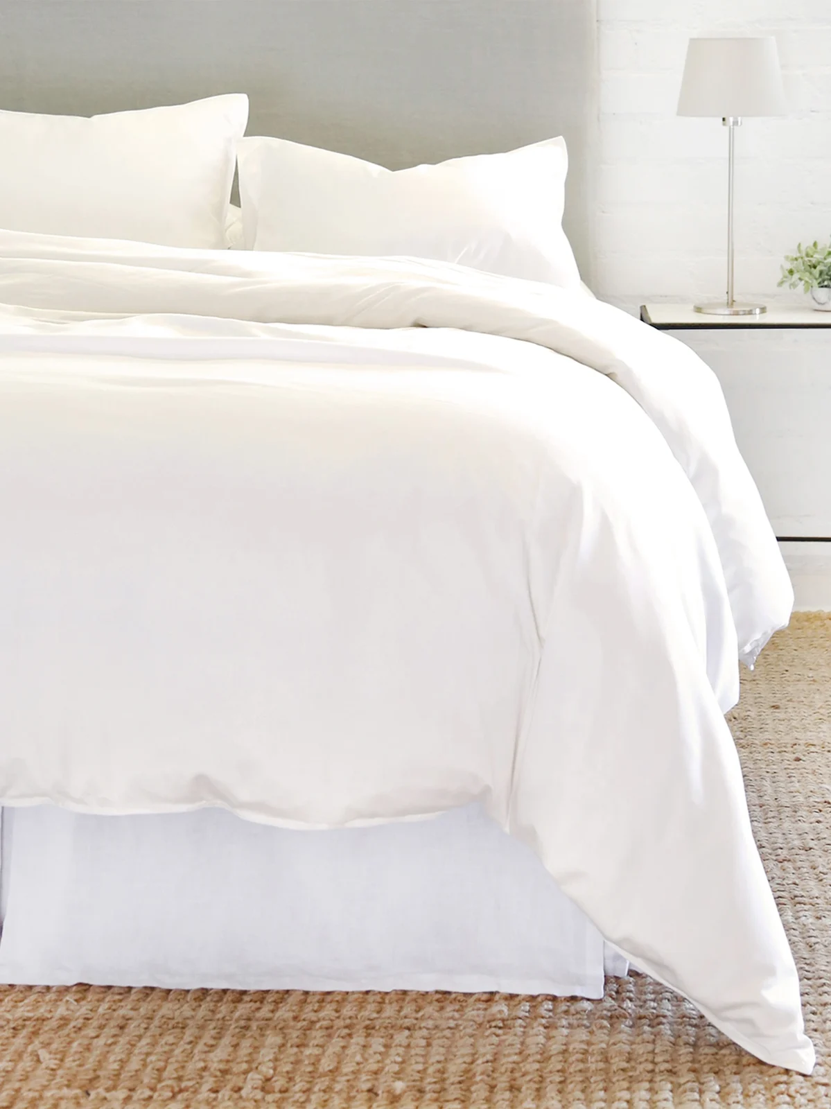 Pom Pom at Home Parker Bamboo Duvet Cover & Sham Collection - Flax
