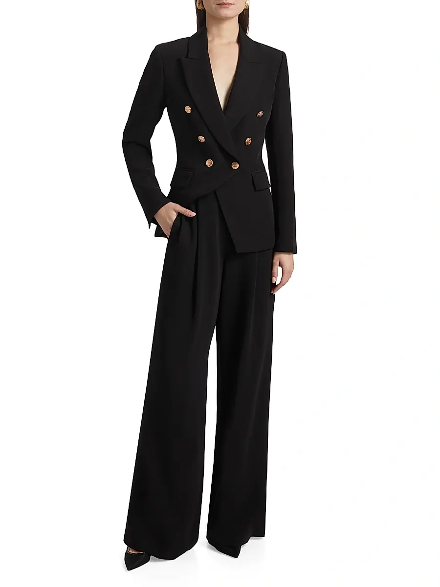 Toccin Women's Hailey Wide-Leg Trousers | Thumbnail 2 Toccin Women's Hailey Wide-Leg Trousers | Thumbnail 2