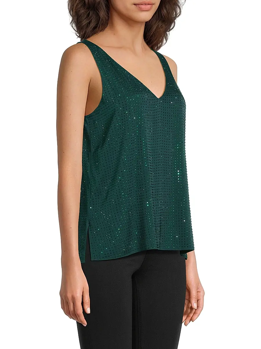 Ungaro Women's Rosie Hotfix Crystal Blouse | Thumbnail 4 Ungaro Women's Rosie Hotfix Crystal Blouse | Thumbnail 4