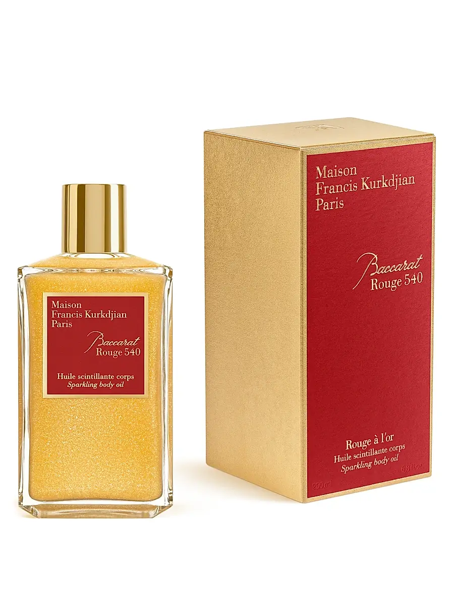 Maison Francis Kurkdjian Women's Baccarat Rouge 540 Scented Sparkling Body Oil | Thumbnail 2 Maison Francis Kurkdjian Women's Baccarat Rouge 540 Scented Sparkling Body Oil | Thumbnail 2