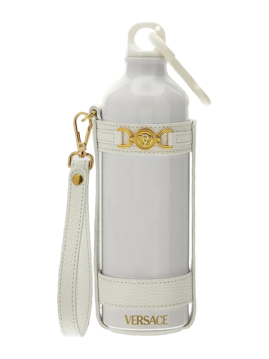 Versace Medusa '95 Water Bottle & Case - White