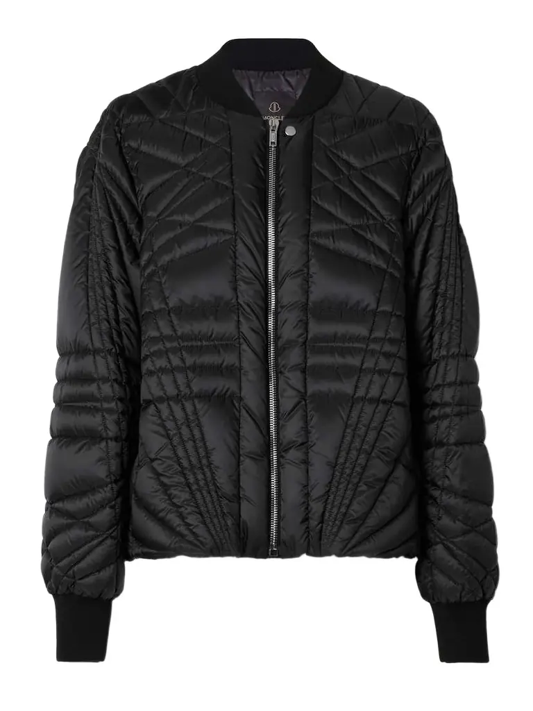 Rick Owens + Moncler Megapenta Quilted Shell Down Jacket | Image 1 Rick Owens + Moncler Megapenta Quilted Shell Down Jacket | Image 1