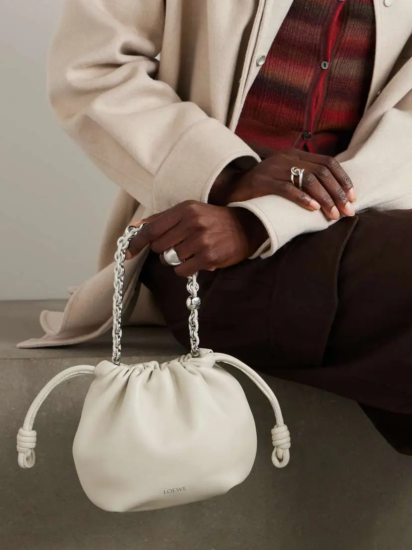 Loewe Flamenco Mini Leather Clutch | Thumbnail 2