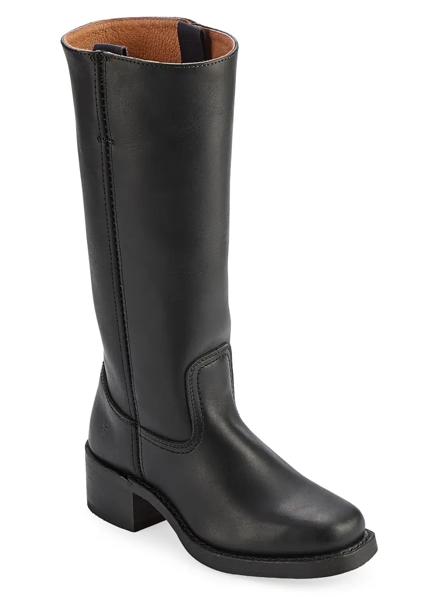 Frye Women's Campus 14L Boots - Black | Image 1 Frye Women's Campus 14L Boots - Black | Image 1