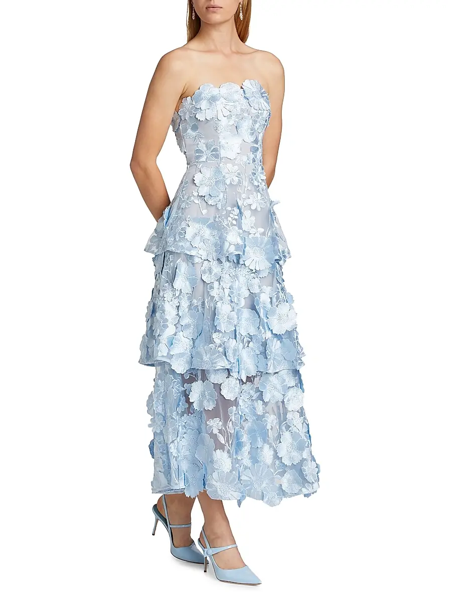 Elliatt Women's Elevated Classics Selene Maxi Dress - Blue | Thumbnail 2