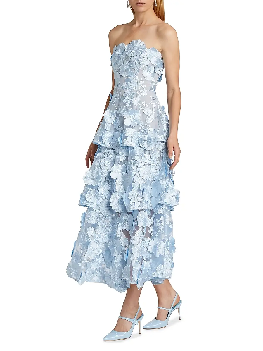 Elliatt Women's Elevated Classics Selene Maxi Dress - Blue | Thumbnail 4