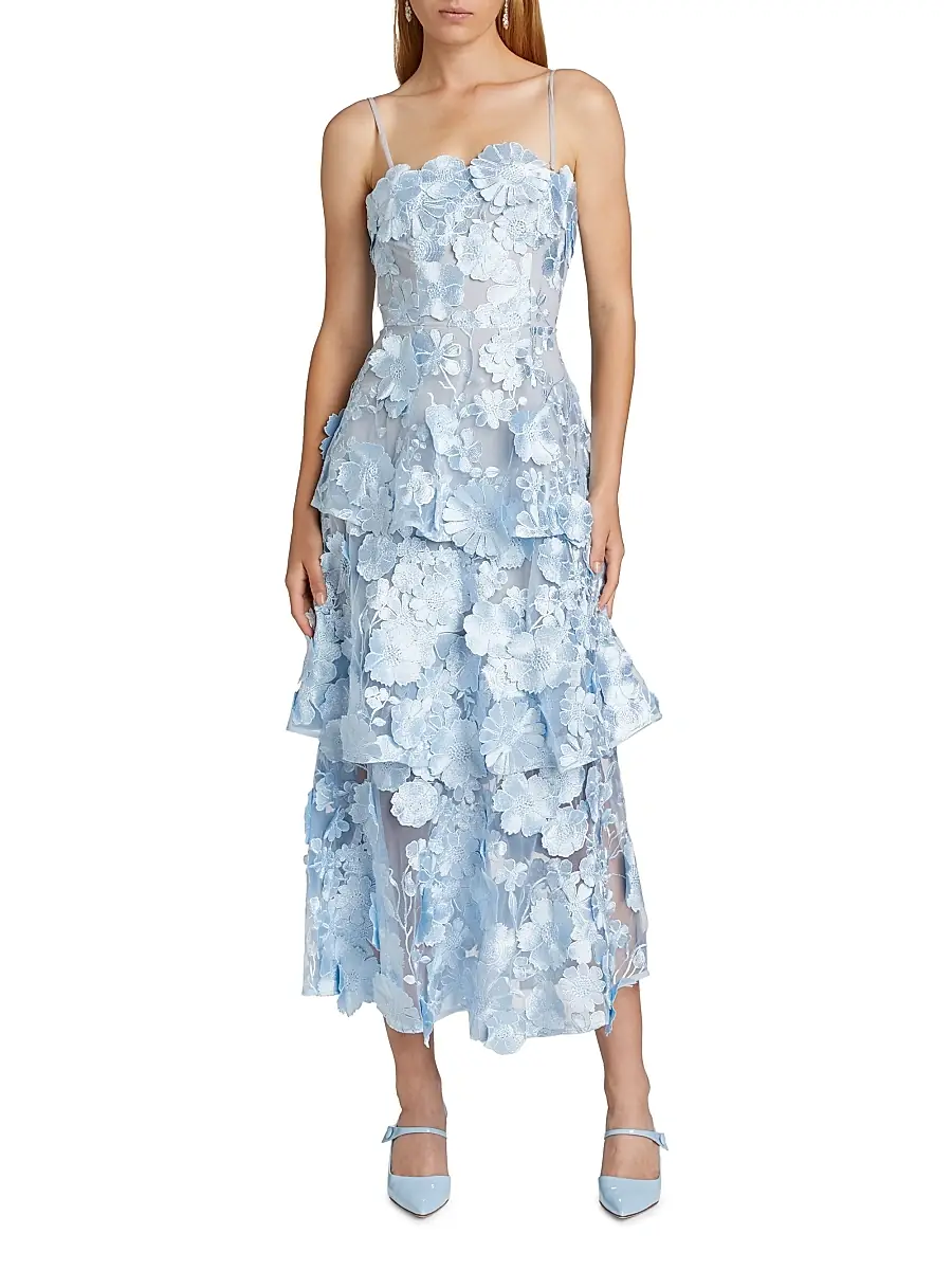 Elliatt Women's Elevated Classics Selene Maxi Dress - Blue | Thumbnail 6