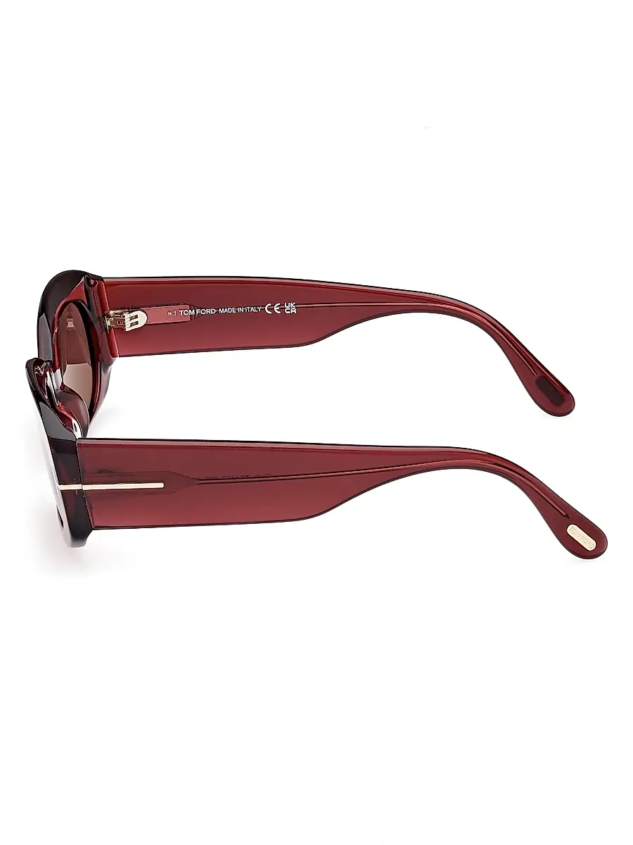 Tom Ford Women's Cielle 52MM Oval Sunglasses | Thumbnail 3 Tom Ford Women's Cielle 52MM Oval Sunglasses | Thumbnail 3
