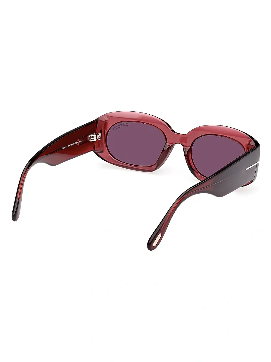 Tom Ford Women's Cielle 52MM Oval Sunglasses | Thumbnail 6 Tom Ford Women's Cielle 52MM Oval Sunglasses | Thumbnail 6