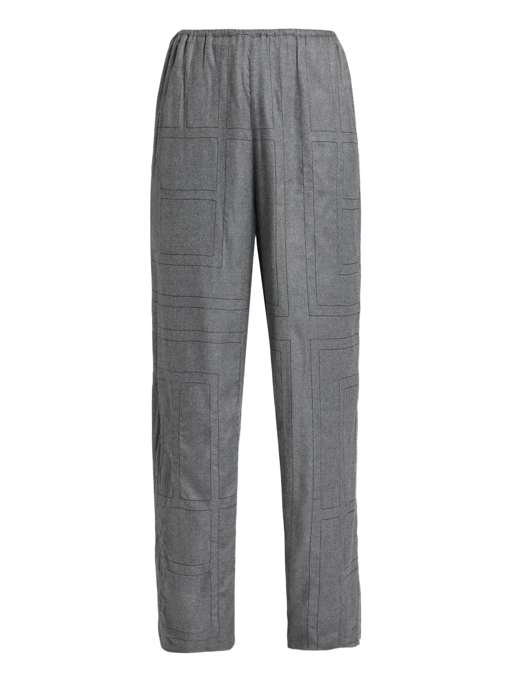 TOTEME Women's Monogram Flannel Pajama Pants