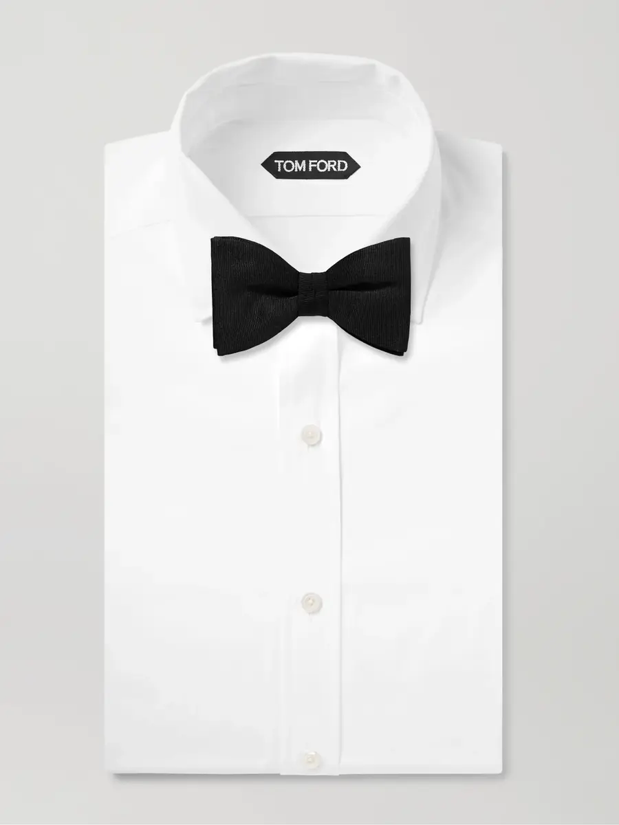 MR P. Pre-Tied Silk-Faille Bow Tie - Men | Thumbnail 2
