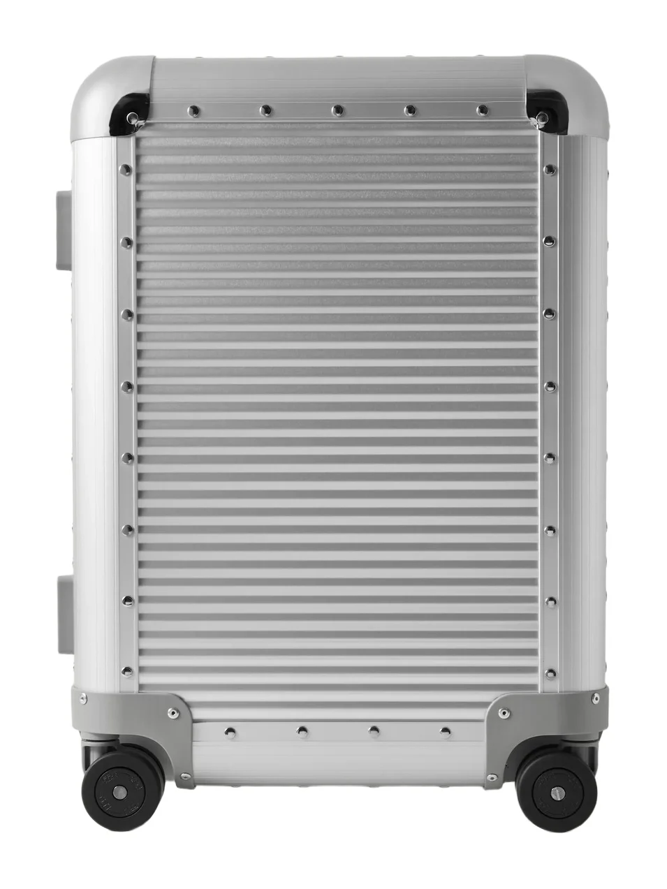 FPM Milano Bank Spinner 55cm Rubber-Trimmed Aluminium Suitcase - Men