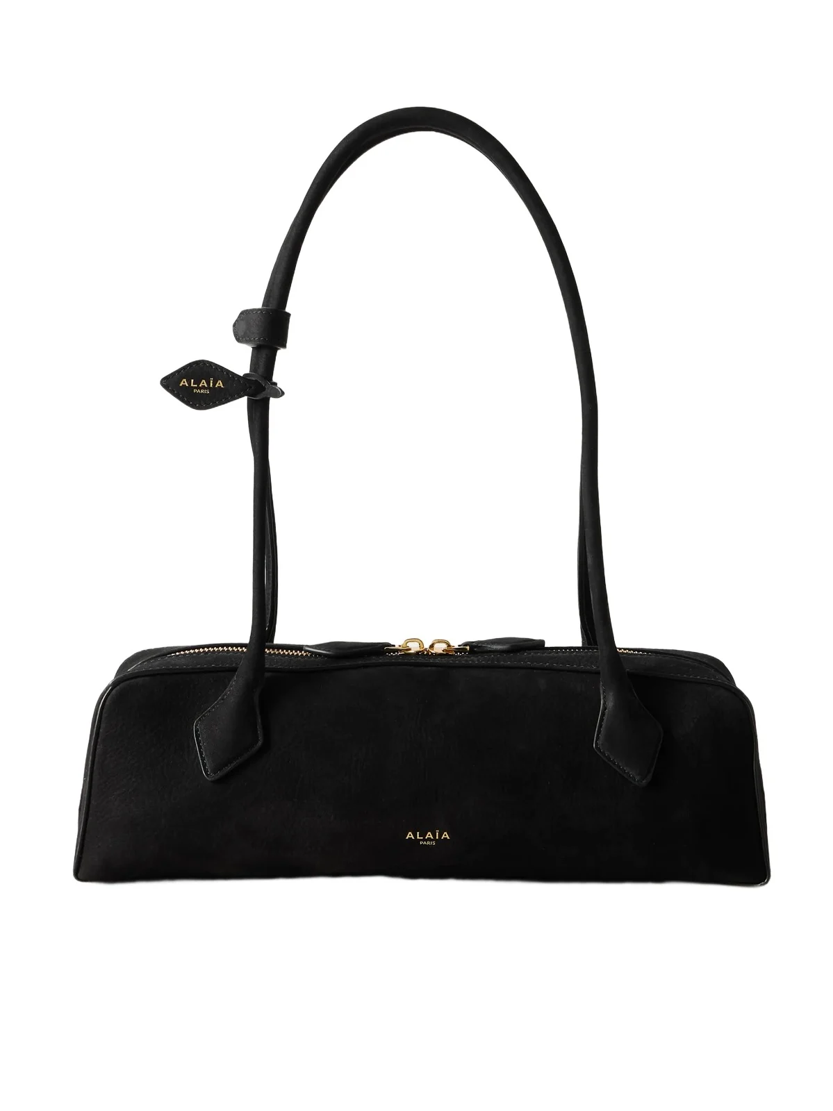 Le Teckel Medium Nubuck Shoulder Bag Le Teckel Medium Nubuck Shoulder Bag