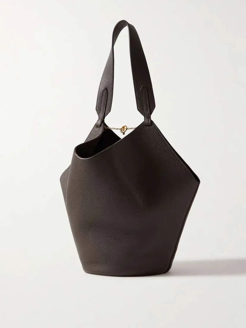 Khaite Lotus Small Textured-leather Tote | Thumbnail 3 Khaite Lotus Small Textured-leather Tote | Thumbnail 3