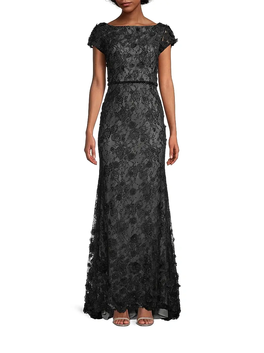 Mac Duggal Women's Beaded & Embroidered Lace Gown | Thumbnail 2