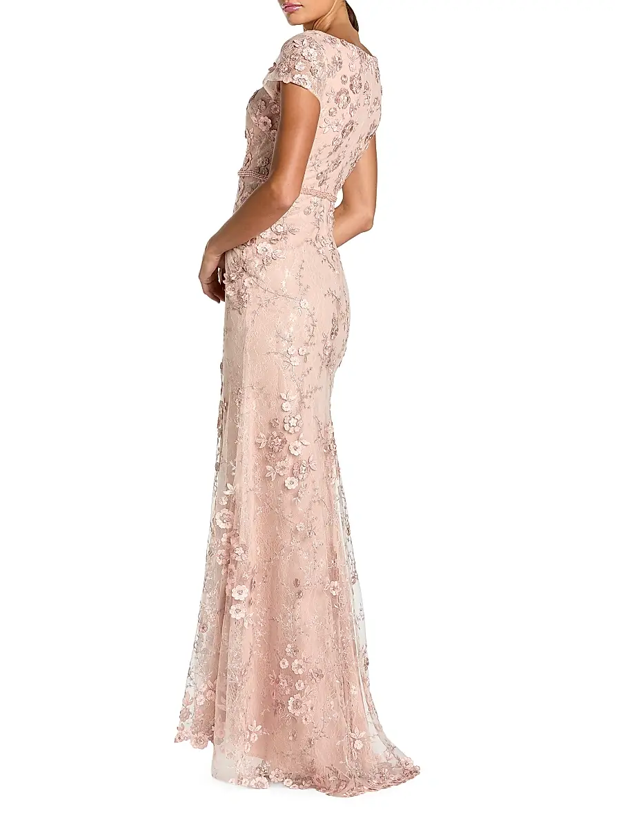 Mac Duggal Women's Beaded & Embroidered Lace Gown | Thumbnail 3