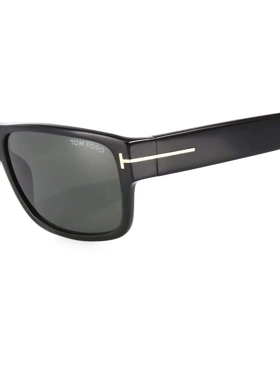 TOM FORD Men's Mason 58MM Rectangular Sunglasses - Black | Thumbnail 2 TOM FORD Men's Mason 58MM Rectangular Sunglasses - Black | Thumbnail 2