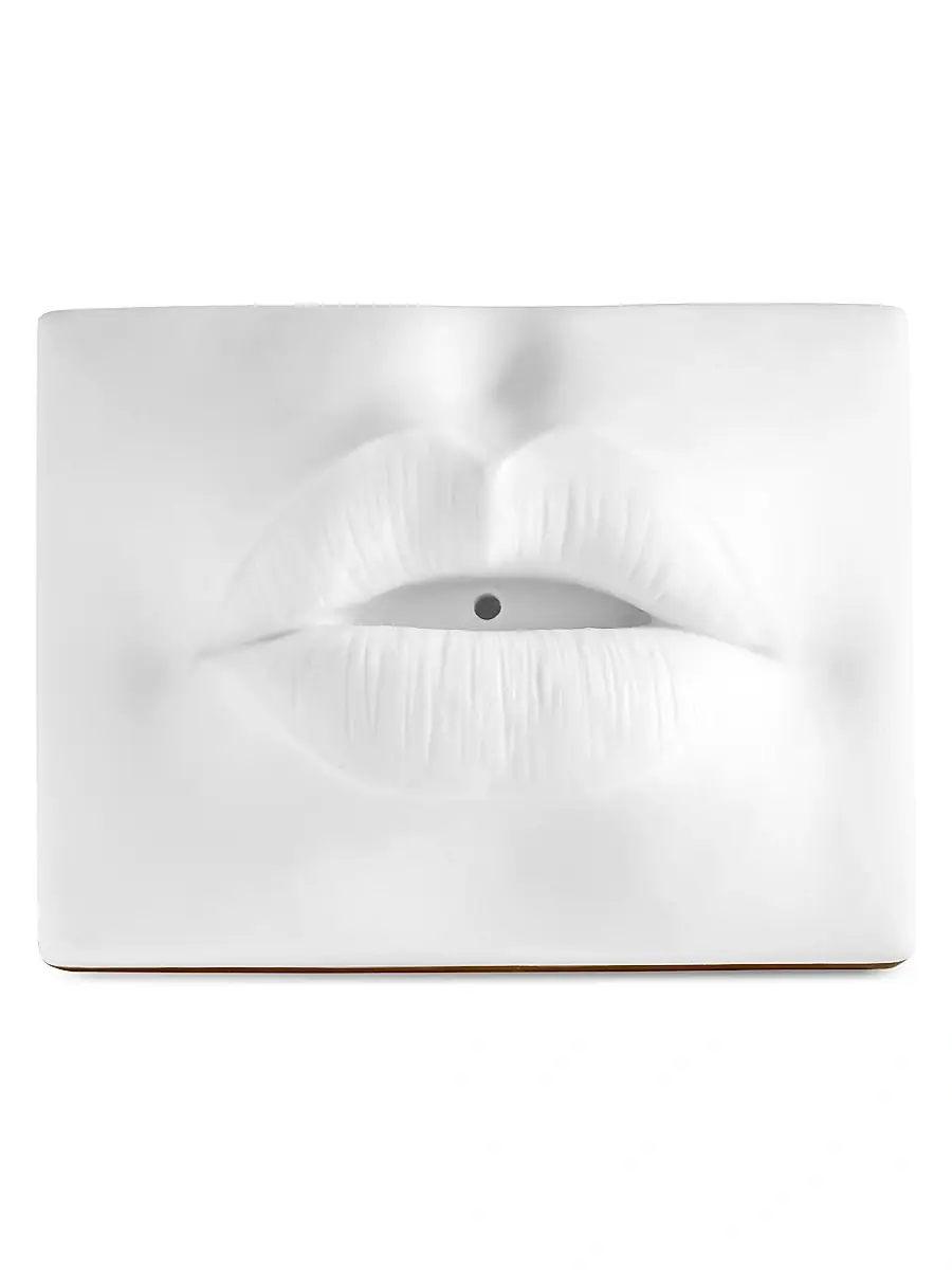 L'Objet Unisex Parfums de Voyage Smoking Lips Porcelain Incense Holder | Thumbnail 4