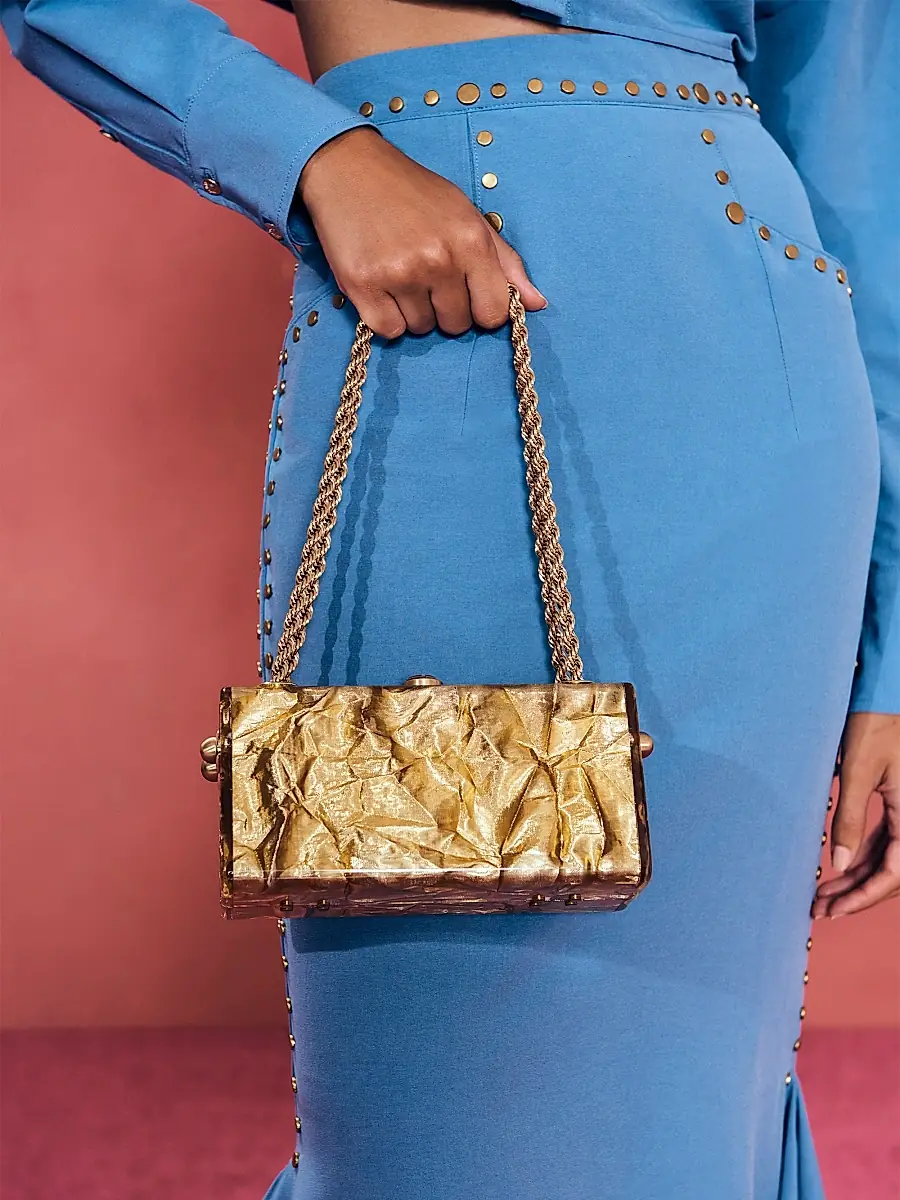 Cult Gaia Women's Hajar Acrylic Shoulder Bag | Thumbnail 3 Cult Gaia Women's Hajar Acrylic Shoulder Bag | Thumbnail 3
