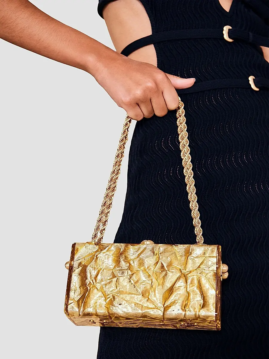 Cult Gaia Women's Hajar Acrylic Shoulder Bag | Thumbnail 6 Cult Gaia Women's Hajar Acrylic Shoulder Bag | Thumbnail 6
